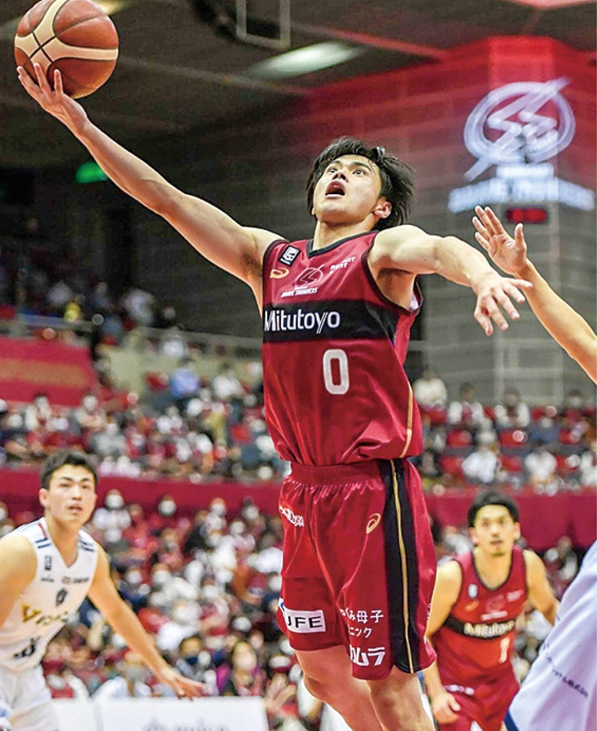 新主将の藤井選手（３日）＝川崎ブレイブサンダース提供