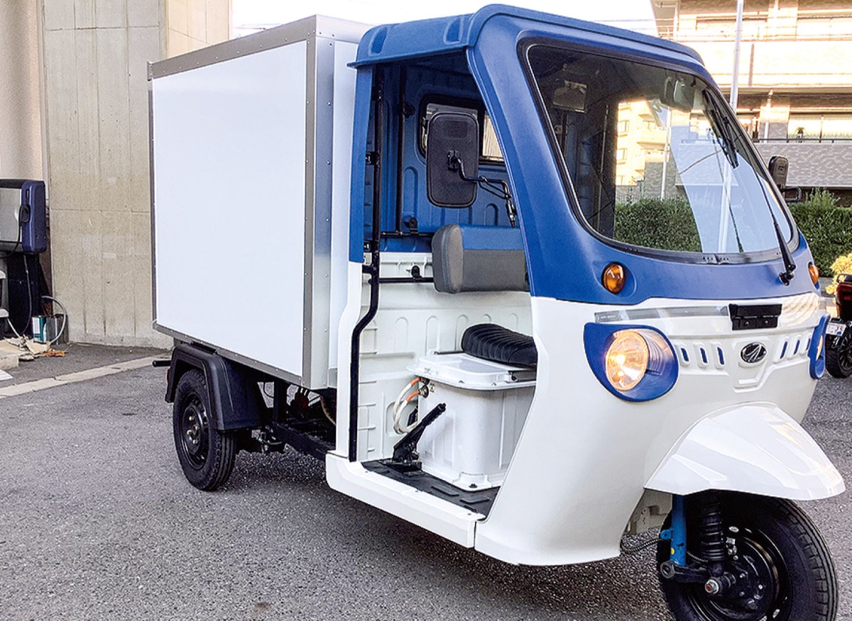 株）日本エレクトライク 代表取締役 松波登さん 注目の「電気三輪