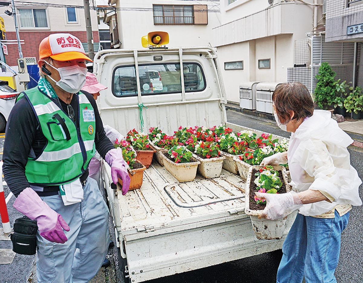 ｢まちに緑を｣ 地域の輪