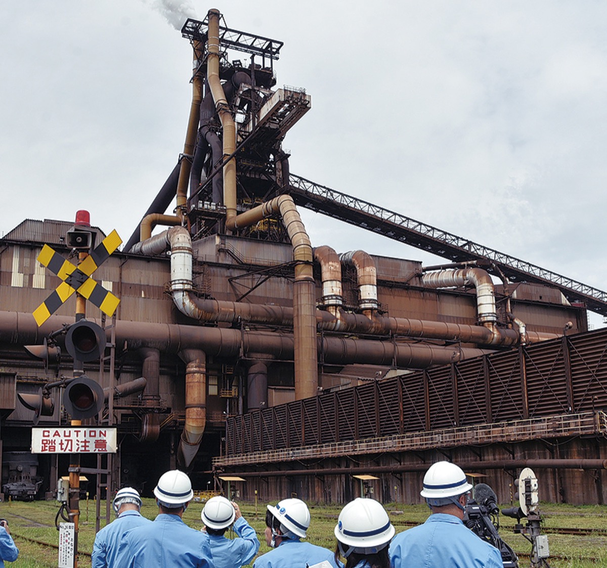 16日に休止された第２高炉