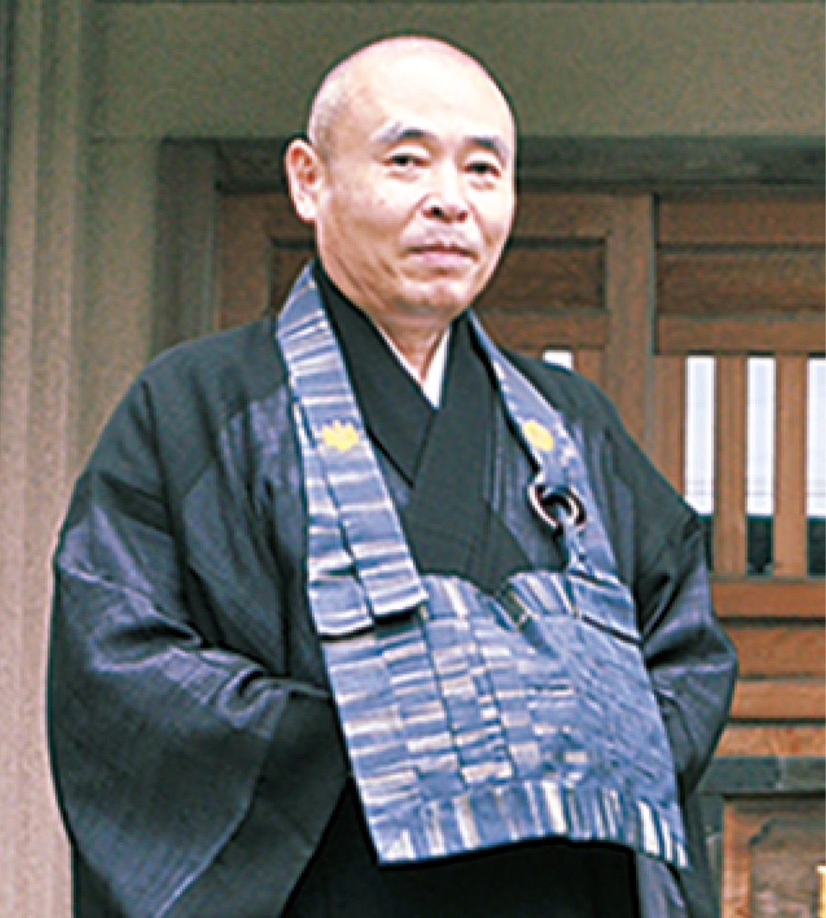 「良い御縁を」と山中住職