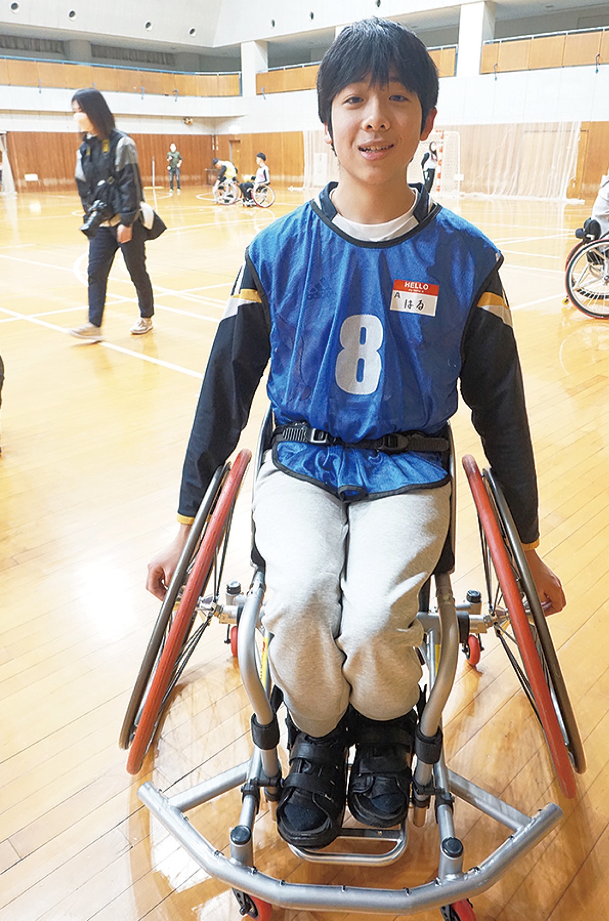 「ハンドボールにも関心がある」という森元さん