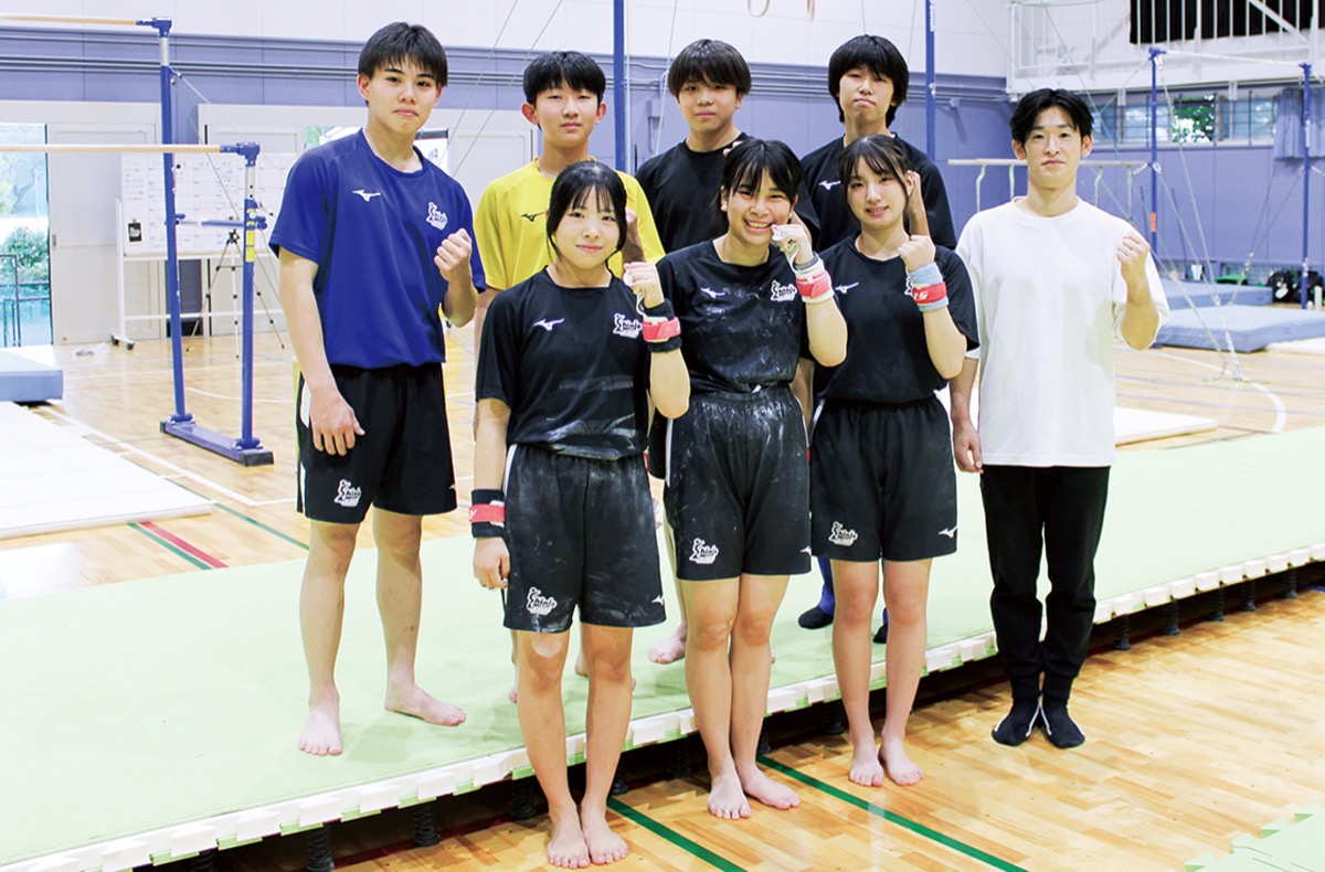 体操器具購入へ寄附募る