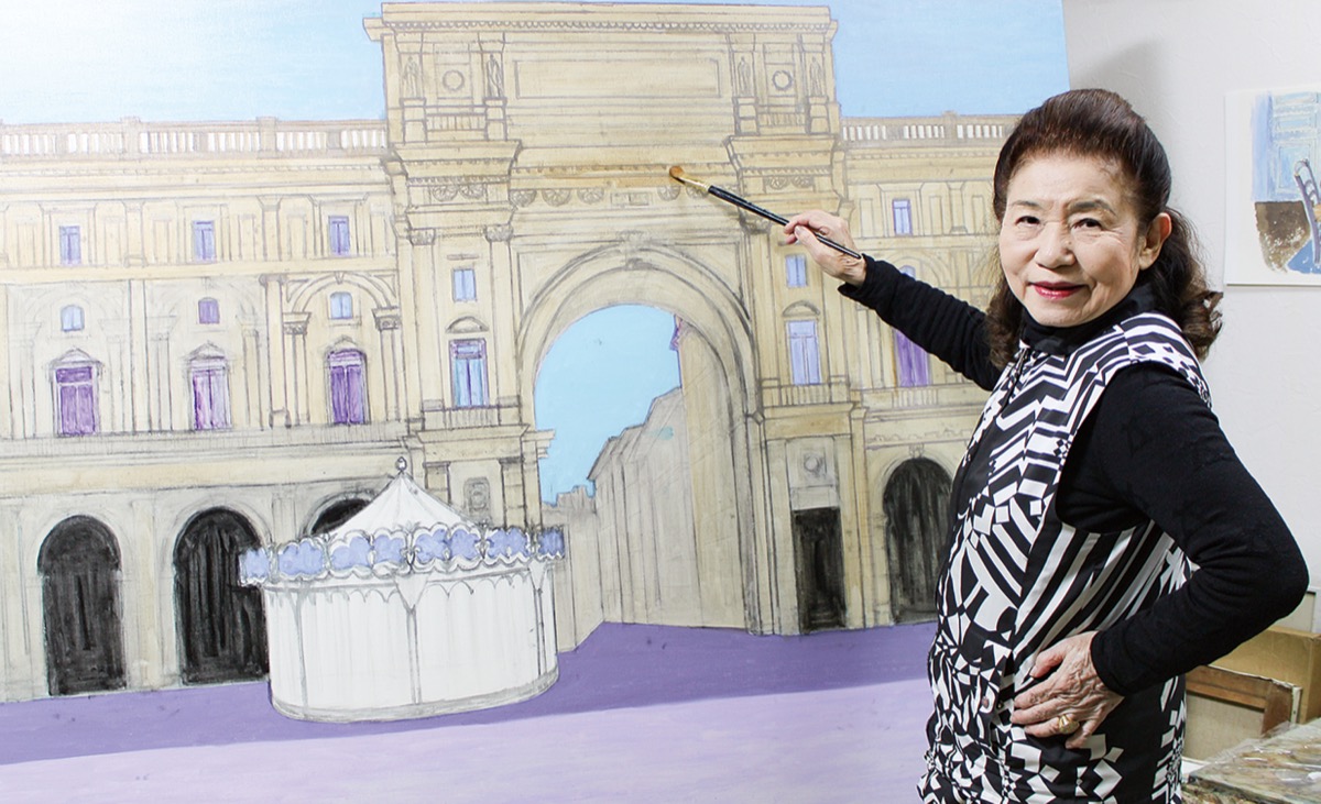 「絵は人に幸せを与えてくれる人生の宝物」