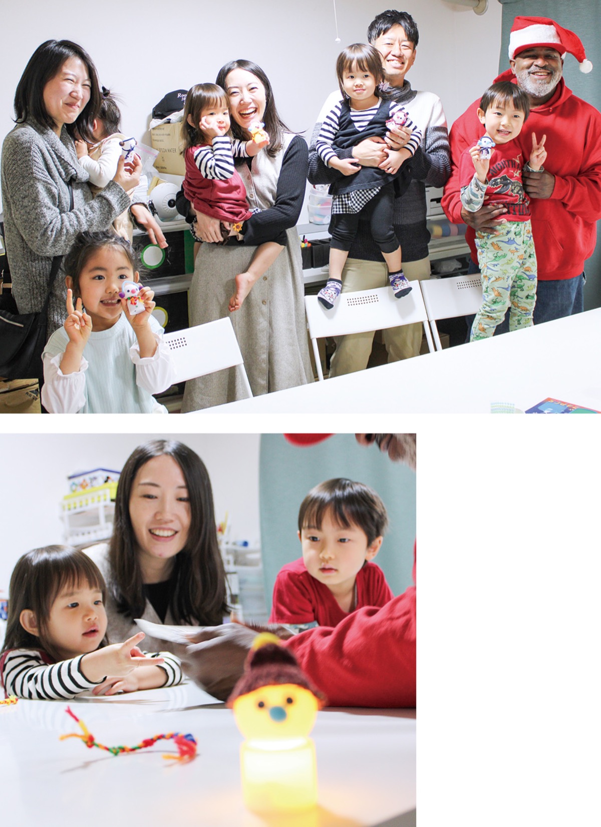 雪だるま作りに挑戦