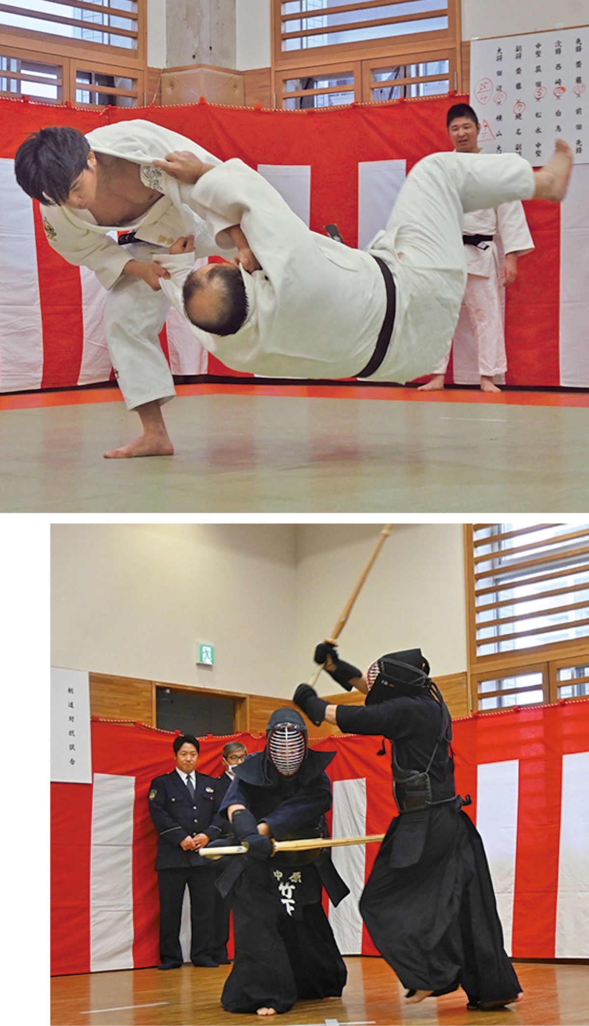 鍛錬の成果を披露