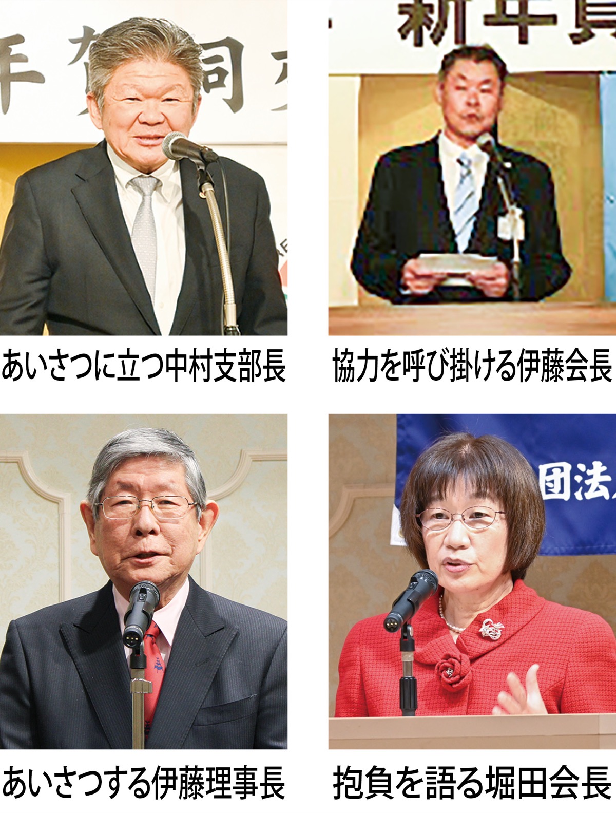 新年会 賀詞交歓会 (写真1)