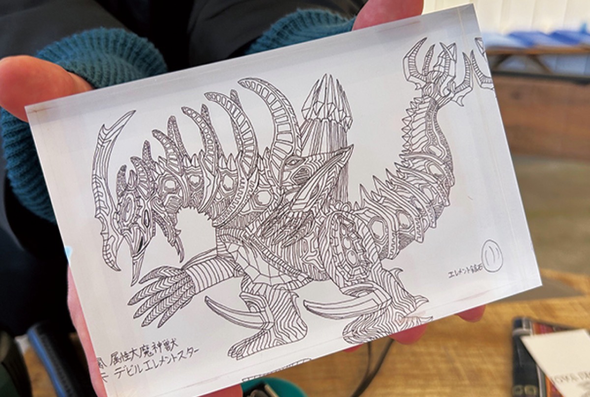 キャラクターのグッズ展開も豊富。写真は新作のアクリルスタンド