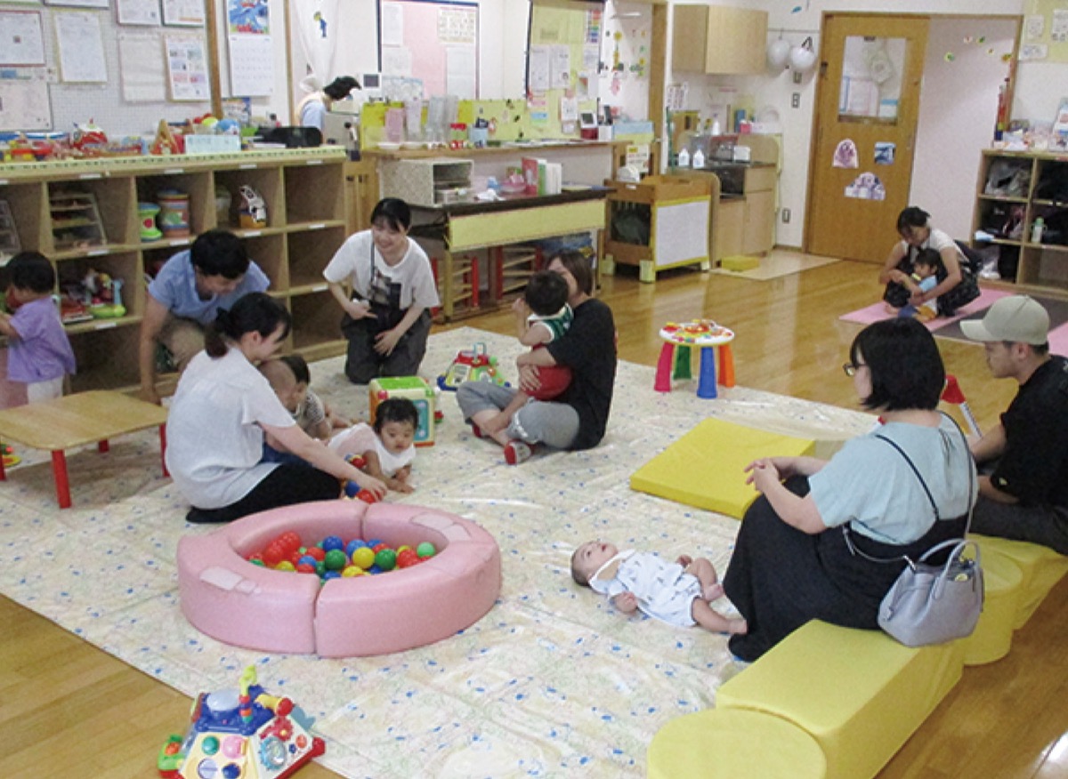 ひろばの様子＝市提供