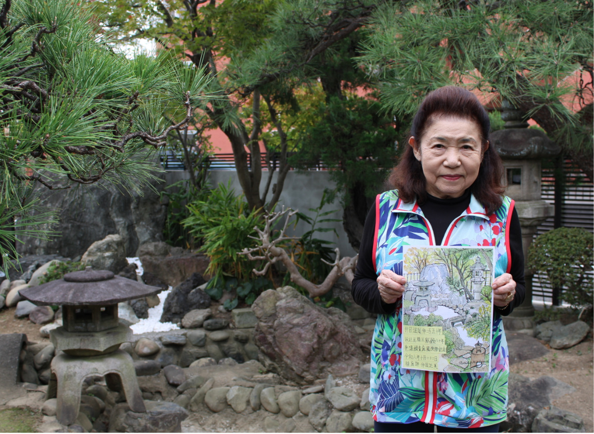 下小田中で歴史散策 (写真2)