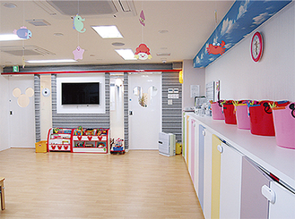 昨年10月に開設された病児保育室