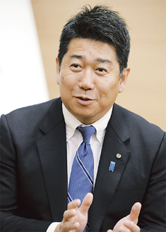 子育て支援や、行財政改革について語る福田市長