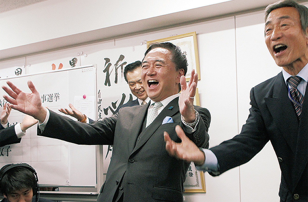 「笑い」で喜ぶ黒岩氏