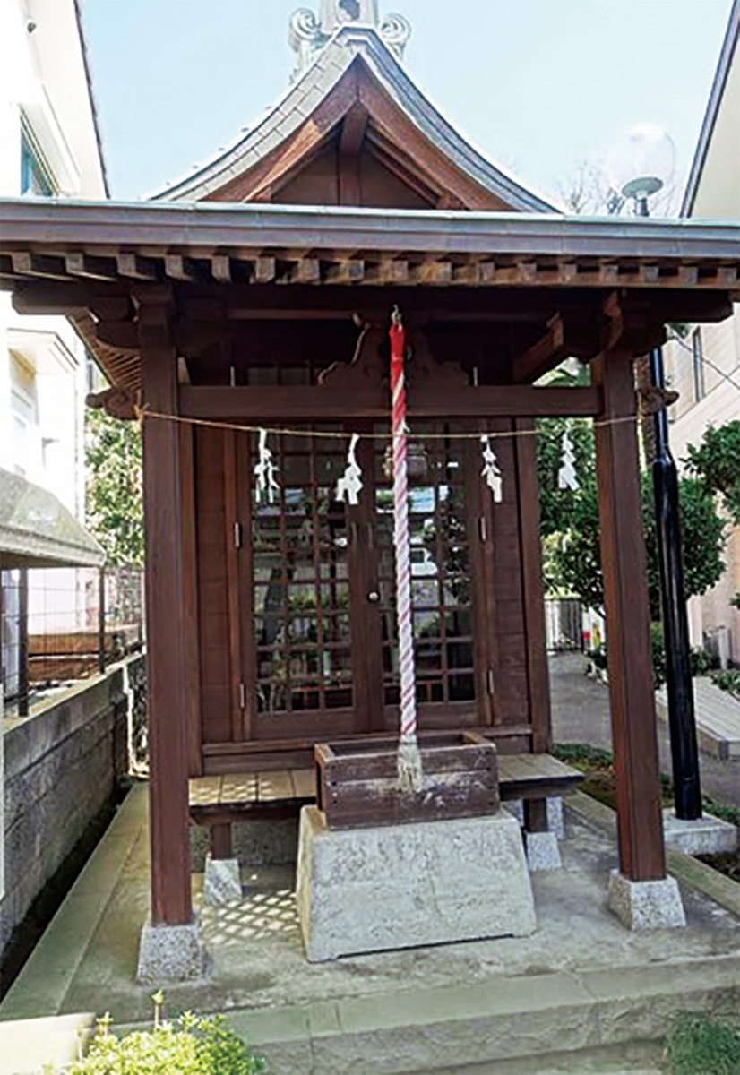 金程の蚕影神社