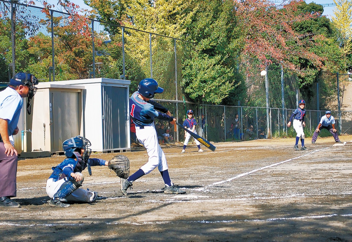 大会初日1回戦の様子（片平球場）