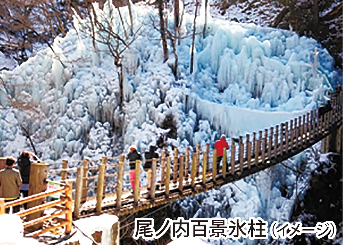恒例人気コース 秩父路 日帰りバスツアー 三大氷柱めぐり 株式会社スペース プラン 団体営業センター 麻生区 タウンニュース