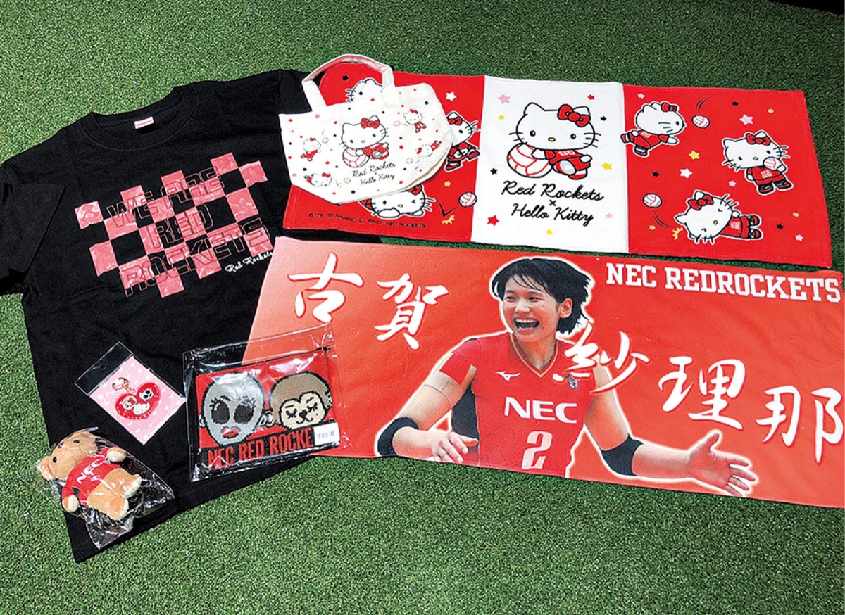 緊急値下げ！NECレッドロケッツ 古賀紗理那選手 サイン入り シャツ NEC