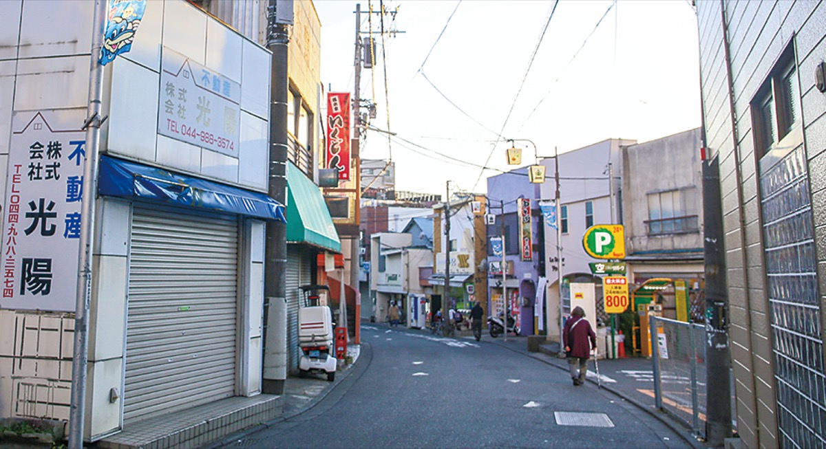 「街並みが変わらない」という柿生駅前