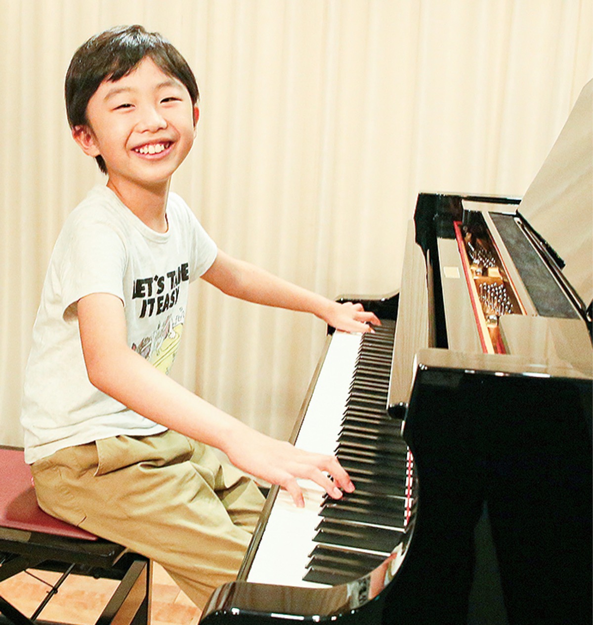 京浜楽器石崎さん ピアノ全国大会出場 10歳以下の部で | 麻生区