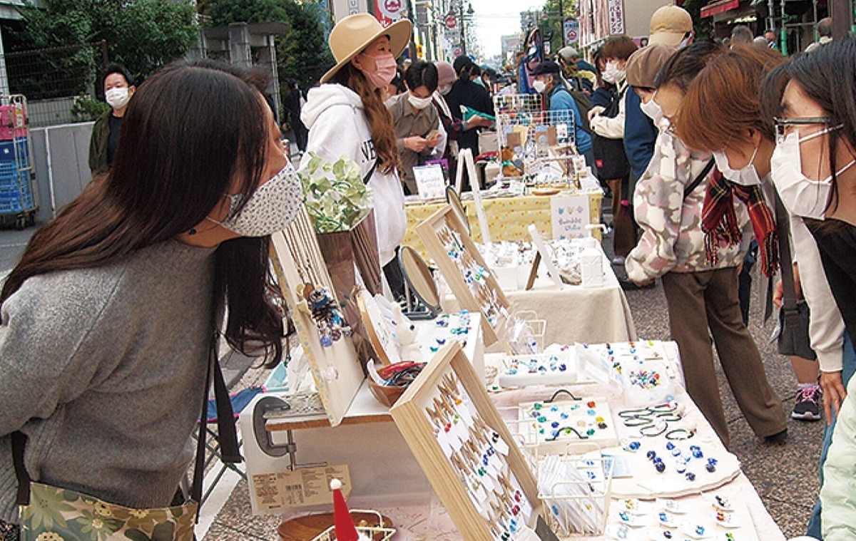 溝口駅前で「ポレポレウィンターフェスタ２０２２」が開幕