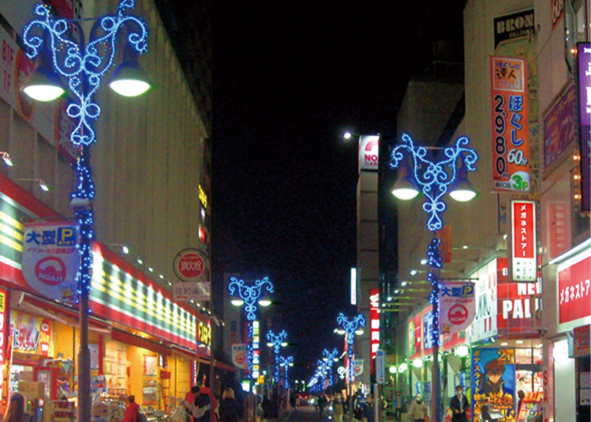 12日からイルミネーションも