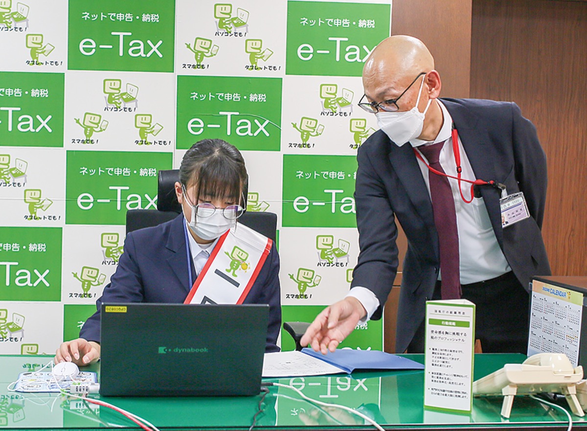 税の意義 一日署長が訴え