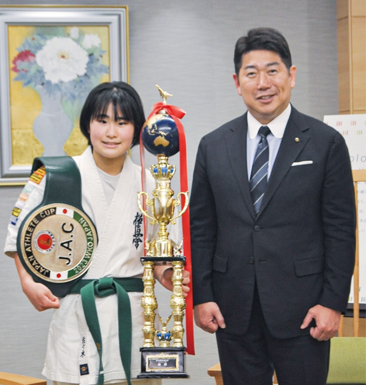 空手２大会で全国優勝