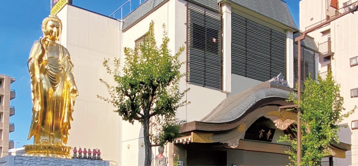 溝の口本堂は駅から徒歩３分　Ｐ90台完備