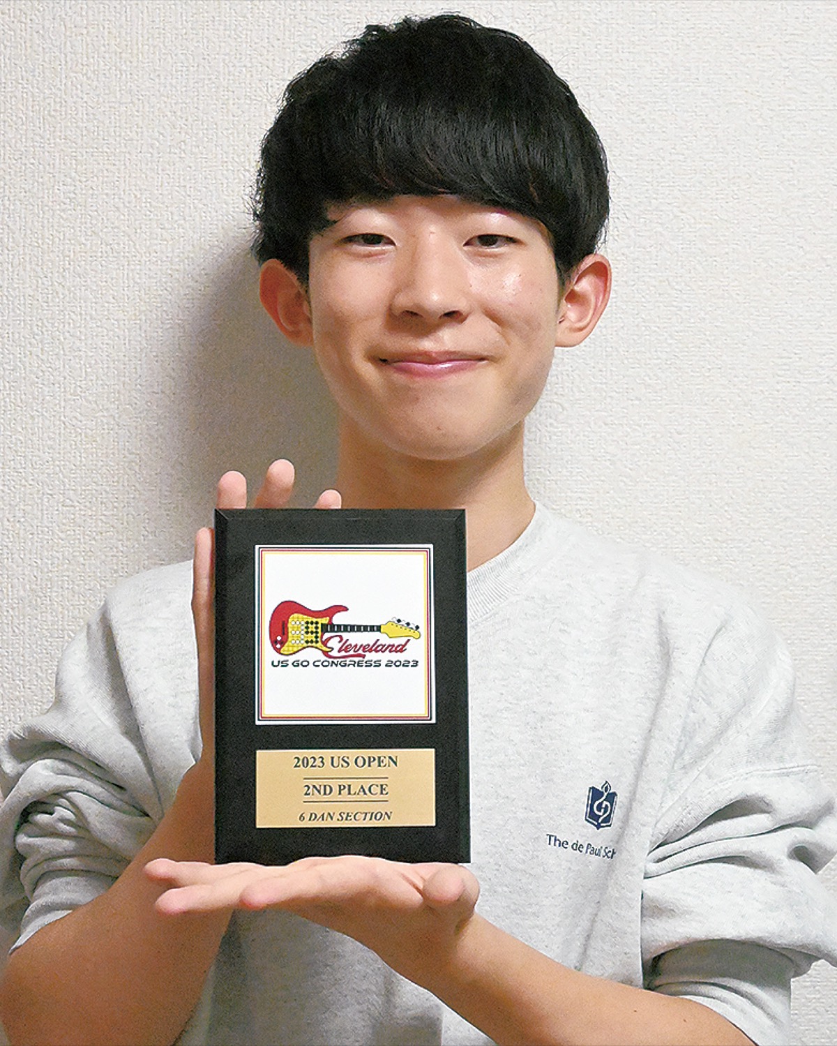 囲碁全米大会で準優勝