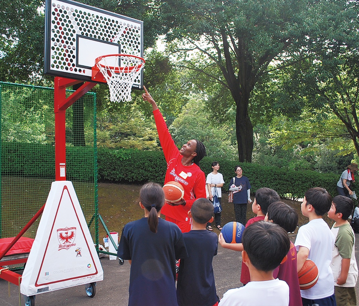 バスケゴール設置 検証へ