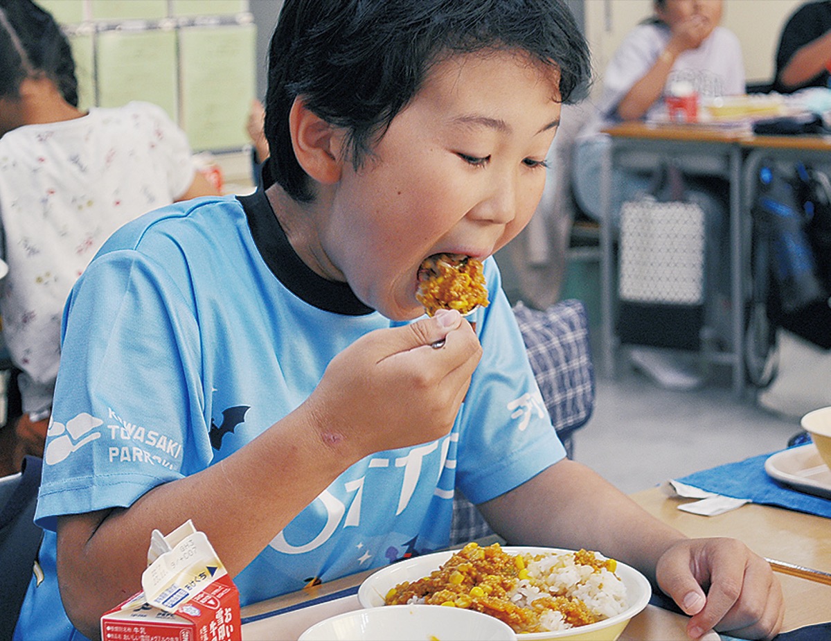 給食でＳＤＧｓ学ぶ