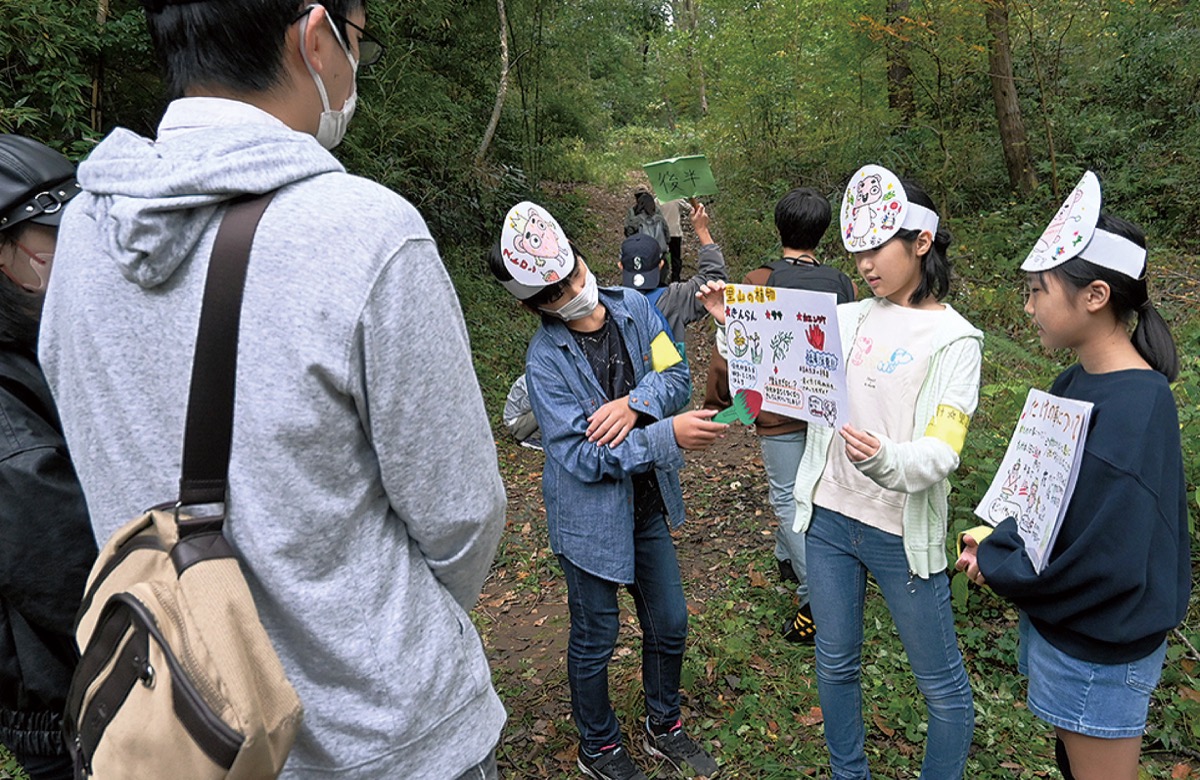 里山学習の成果を発表