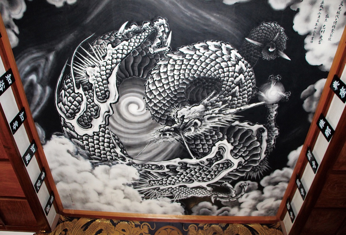 天井絵｢雲龍図｣を特別公開