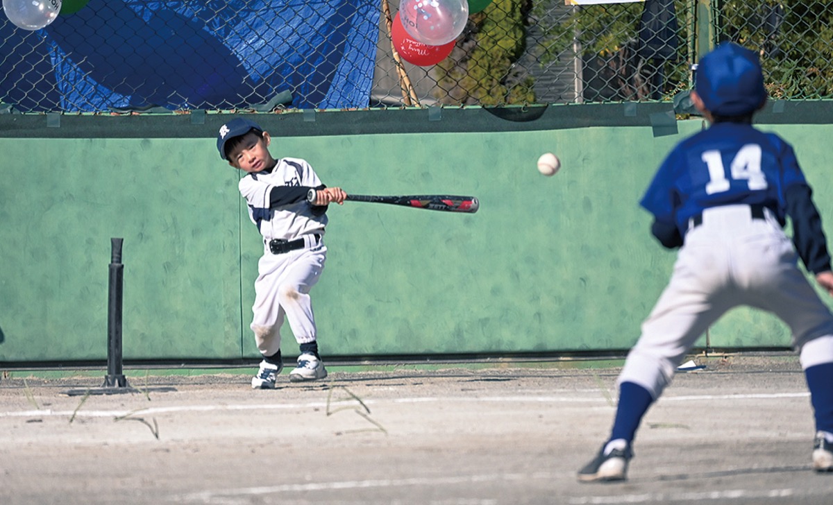 ティーボールで交流