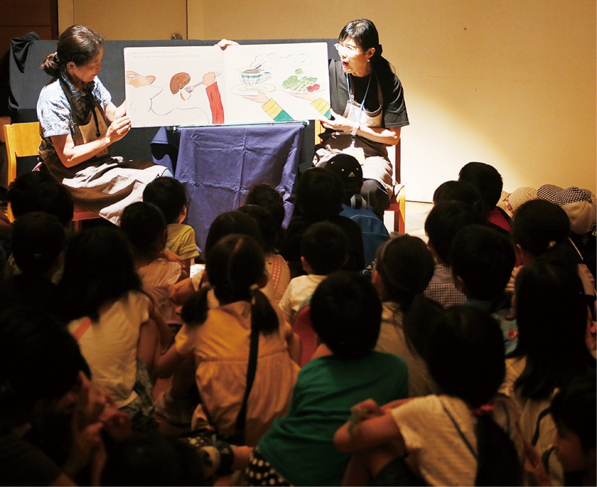 読み聞かせボラに