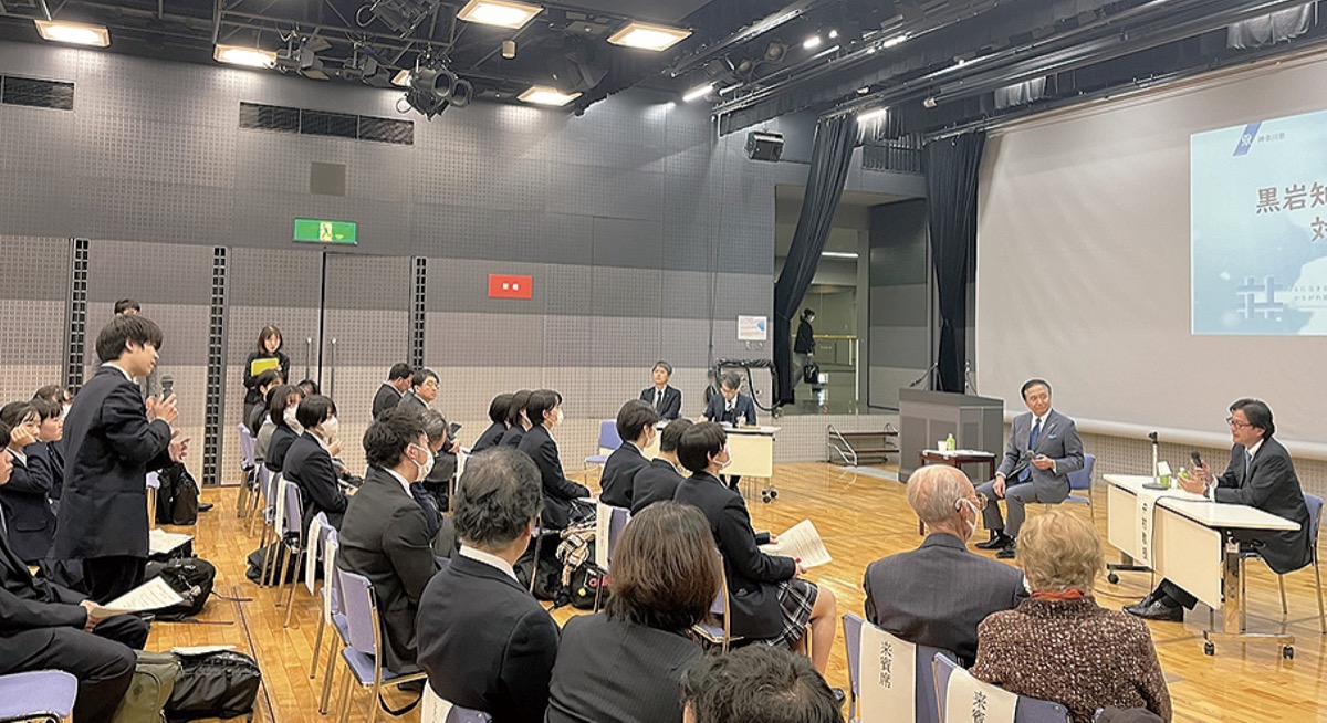 県知事と川崎で対話