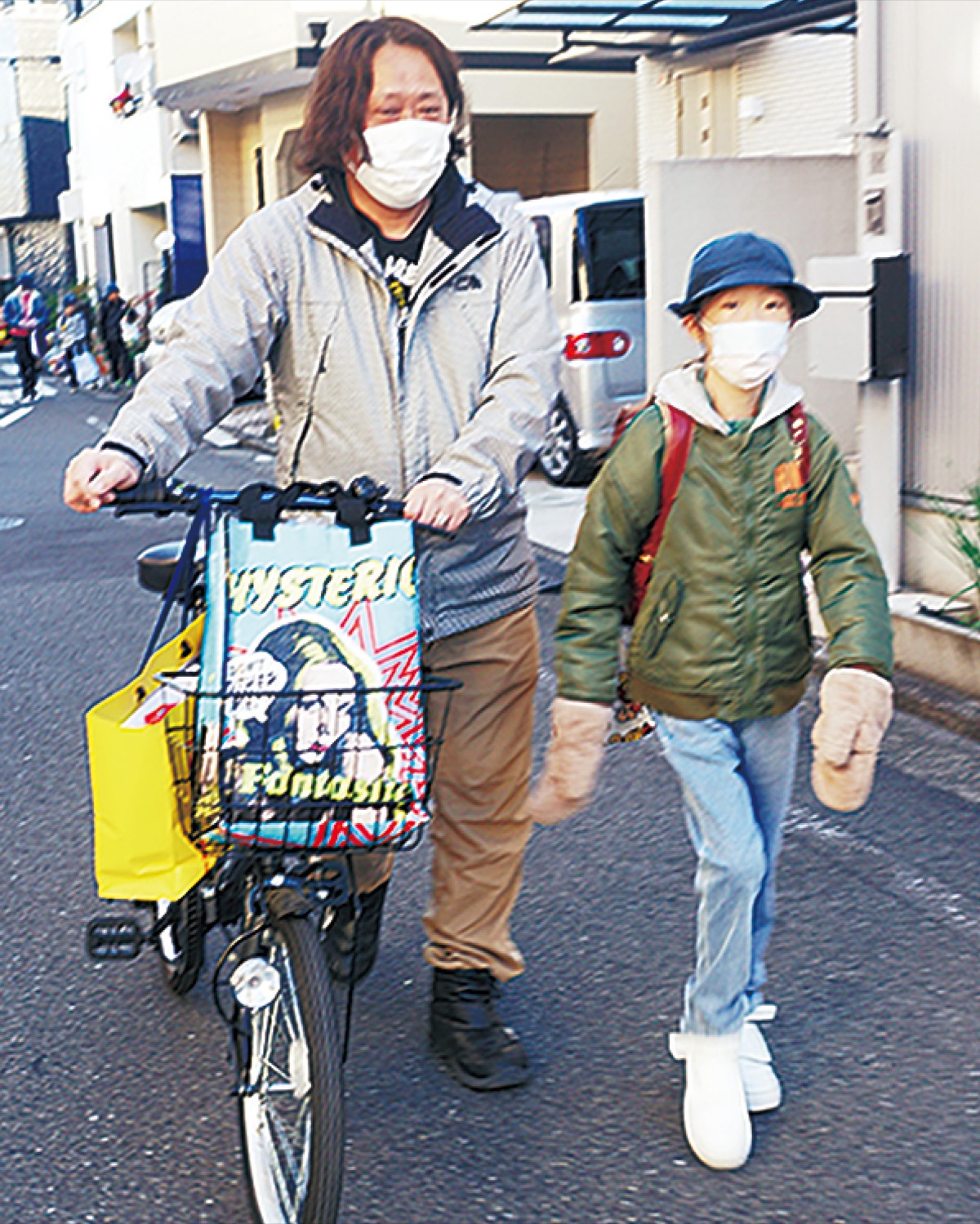 ｢学校に戻れたよ｣