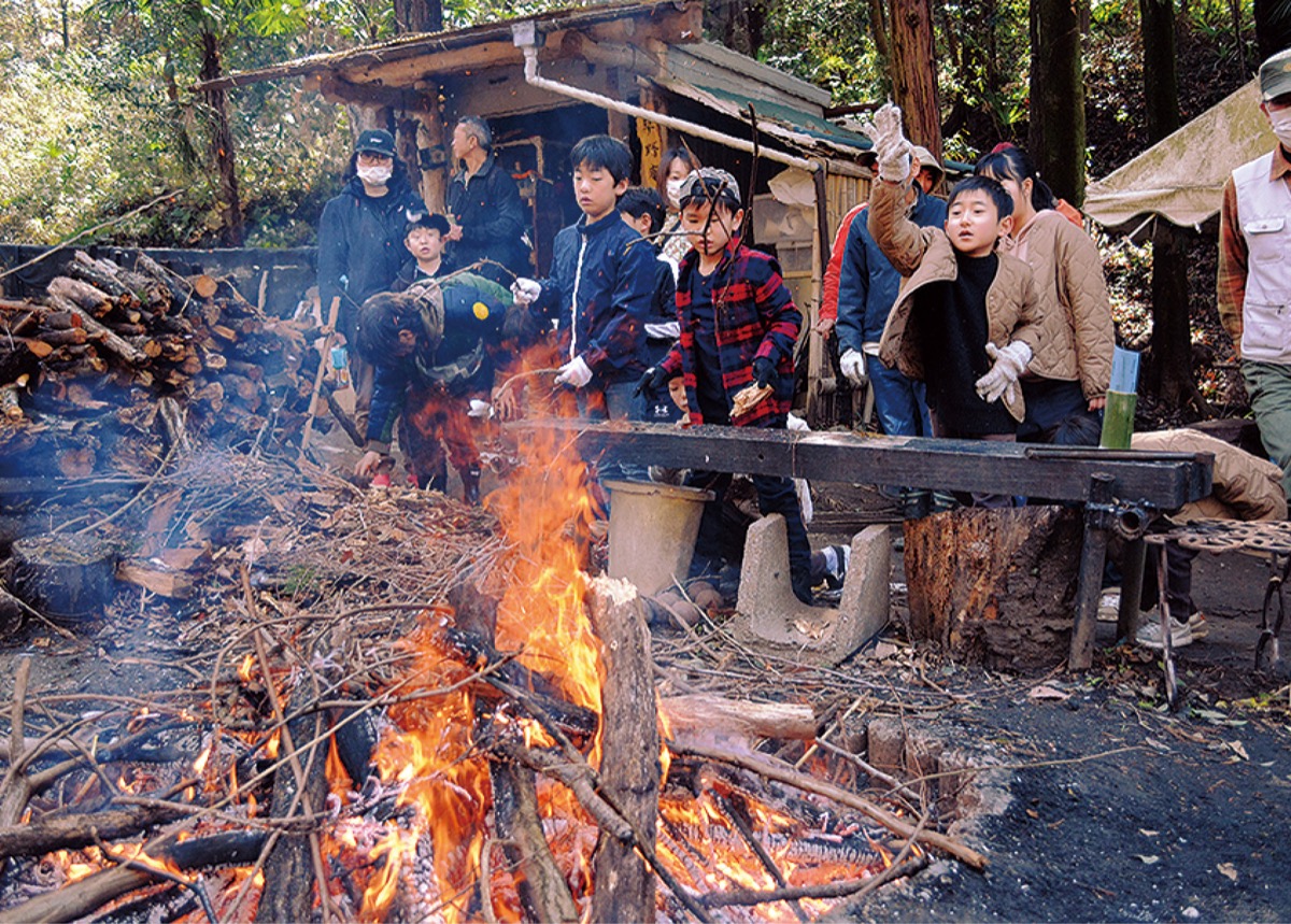 早野の森で自然体験