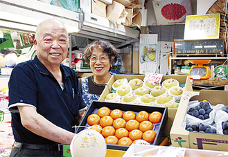 「今年の果物の出来は全般的に良い」と橋本社長