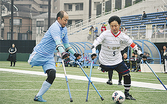 日本や海外で普及するアンプティサッカー