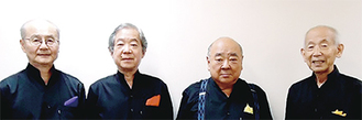 左から、筒井さん、西野さん、菊谷さん、西田さん