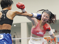 四宮選手 ＴＫＯ勝ち