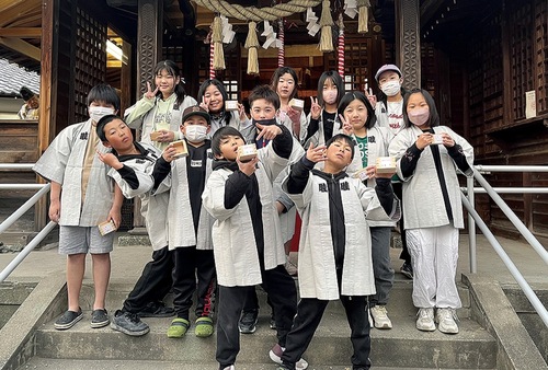 年男年女の小学５年生の子どもたち