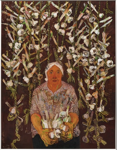 千葉さんの平面作品『暮らし』