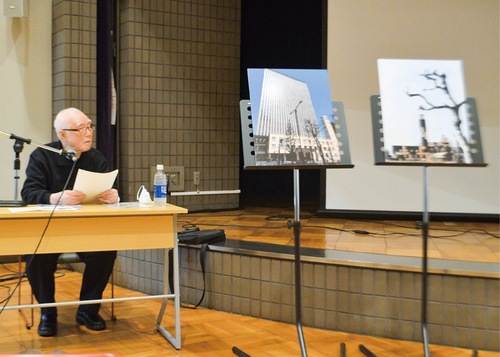 経験談を伝える小川さん