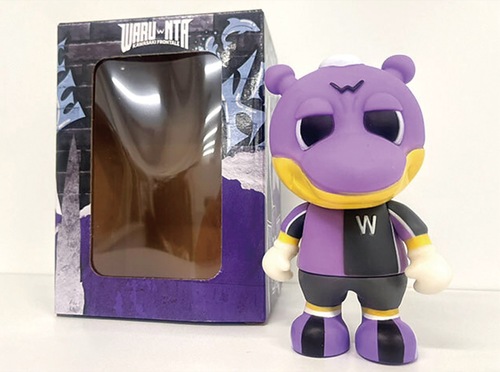 グッズ購入やカフェ利用でもらえるワルンタフィギュア