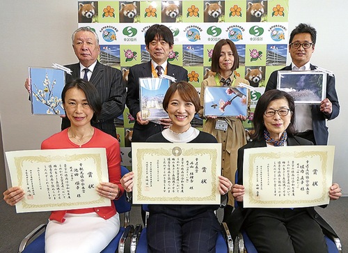 前列左から池田さん、石山さん、堀内さん