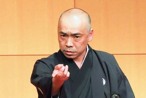 ２つの落語会に出演する喜楽亭笑吉さん