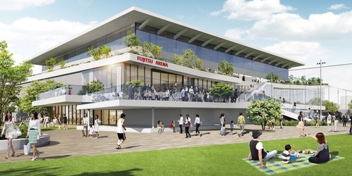 建設予定の｢Fujitsu Arena｣(仮称)＝富士通提供