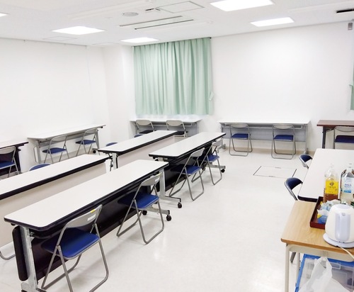 会場となるさいわい健康福祉プラザの一室